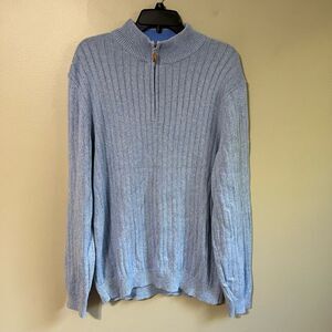 Robert Talbott large blue pullover